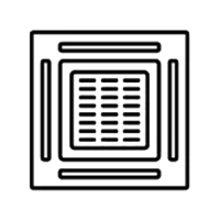 Кассетные фанкойлы